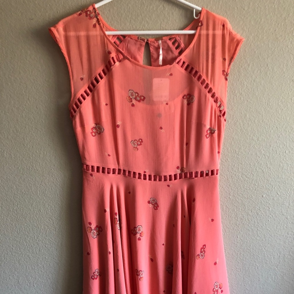 Free People Coral dress